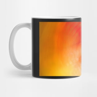 Bright Orange Sneaker Flower Mug